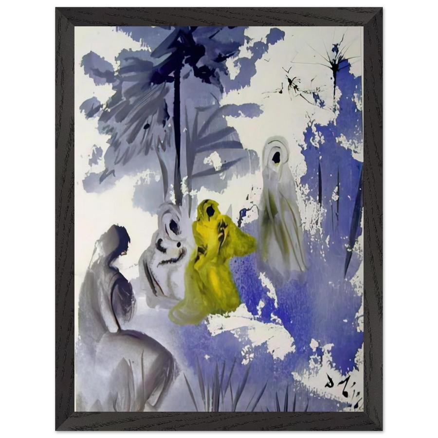 FAMILIA RUTH MOABITIDIS 1964 by Salvador Dali — Framed art print at Zephyeer