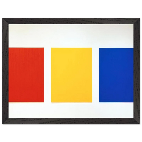 Red Yellow Blue III by Ellsworth Kelly — Framed art print at Zephyeer