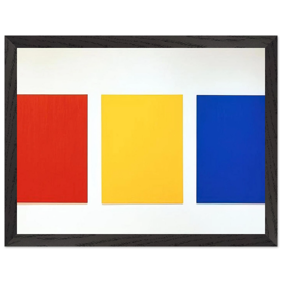 Red Yellow Blue III by Ellsworth Kelly — Framed art print at Zephyeer