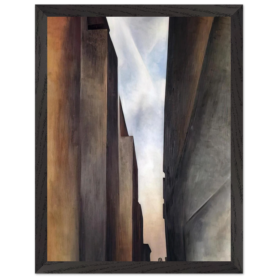 Street of New York II by Georgia O'Keeffe — Framed art print at Zephyeer