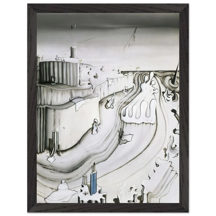 Promontory Palace by Yves Tanguy — Framed art print at Zephyeer