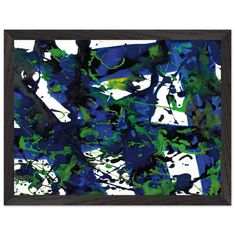 Untitled  SFP94-17  SF94-032 by Sam Francis — Framed art print at Zephyeer