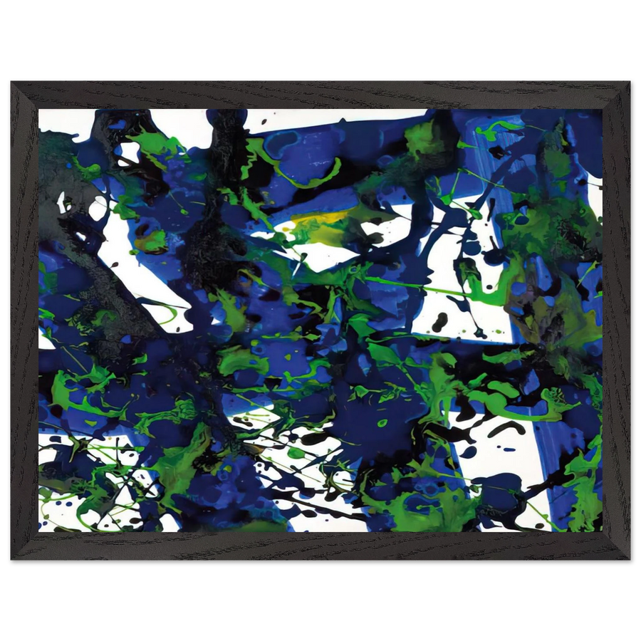 Untitled  SFP94-17  SF94-032 by Sam Francis — Framed art print at Zephyeer