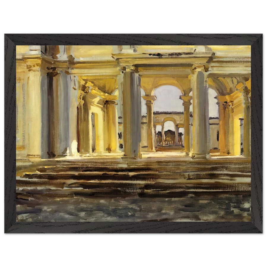 Villa Papa Giulla by John Singer Sargent — Framed art print at Zephyeer