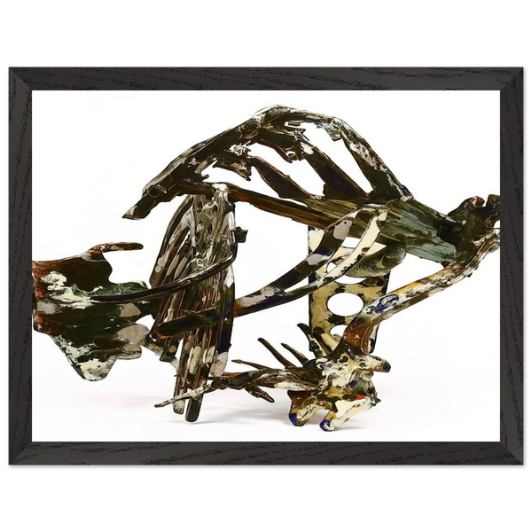 Wax Works IX - 1987 by Nancy Graves — Framed art print at Zephyeer