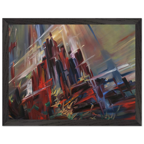 Inferno - 1974 by Konrad Zuse — Framed art print at Zephyeer