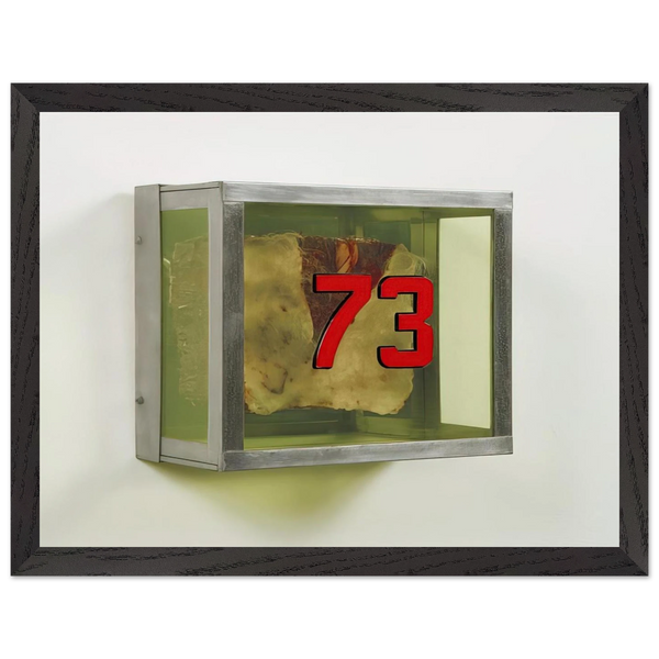 Untitled #73 from the series Technological Reliquaries - 1964 by Paul Thek — Framed art print at Zephyeer