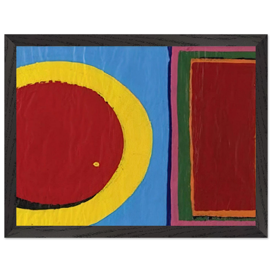 Composition by Al Held — Framed art print at Zephyeer