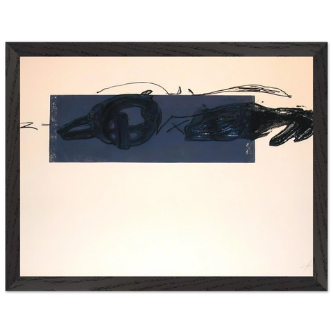 Z 1981 by Antoni Tapies — Framed art print at Zephyeer