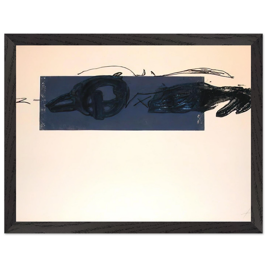 Z 1981 by Antoni Tapies — Framed art print at Zephyeer
