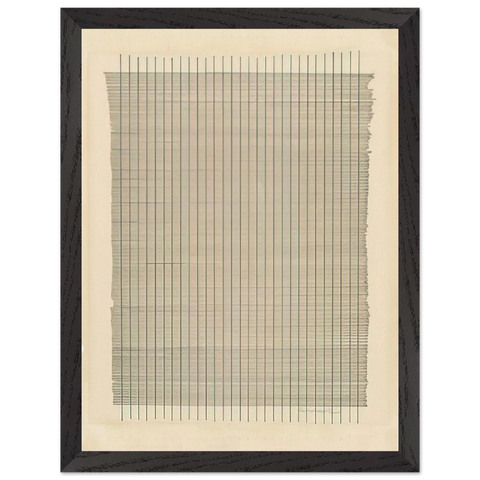 Tremolo by Agnes Martin — Framed art print at Zephyeer