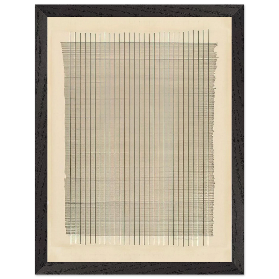 Tremolo by Agnes Martin — Framed art print at Zephyeer