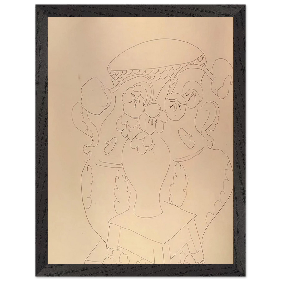 STILL LIFE WITH TWO VASES 1940 by Henri Matisse — Framed art print at Zephyeer