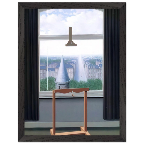 WHERE EUCLIDE WALKED 1955 by Rene Magritte — Framed art print at Zephyeer