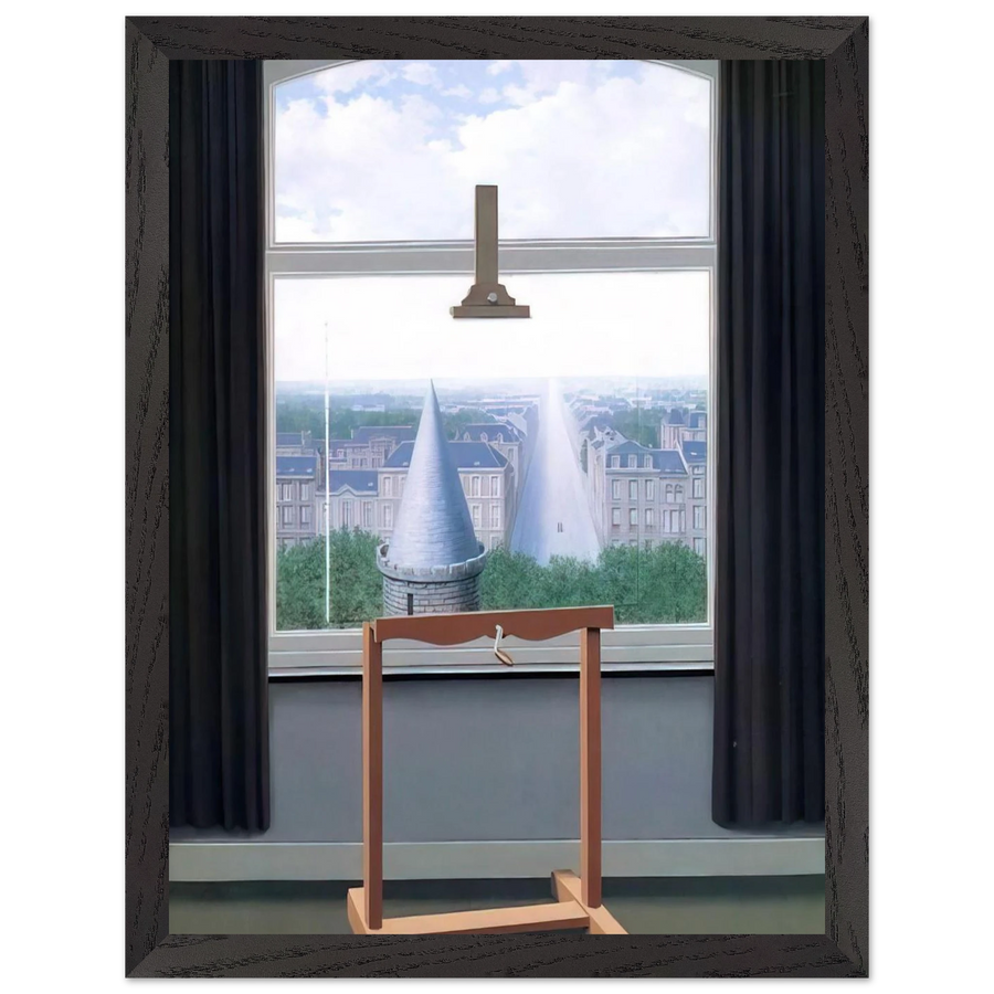 WHERE EUCLIDE WALKED 1955 by Rene Magritte — Framed art print at Zephyeer