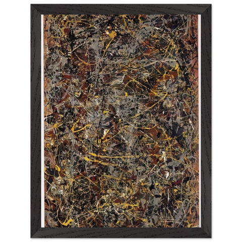 NUMBER 5 1948 1 by Jackson Pollock — Framed art print at Zephyeer