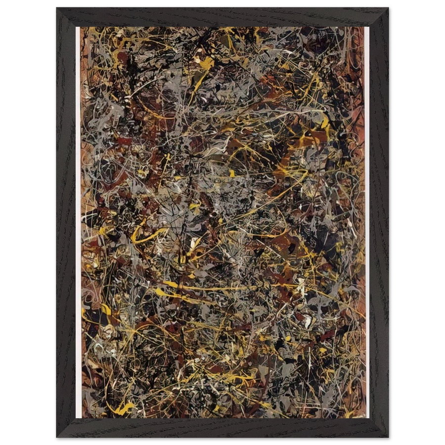 NUMBER 5 1948 1 by Jackson Pollock — Framed art print at Zephyeer