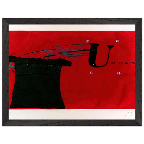 U NO S NING 1979 by Antoni Tapies — Framed art print at Zephyeer