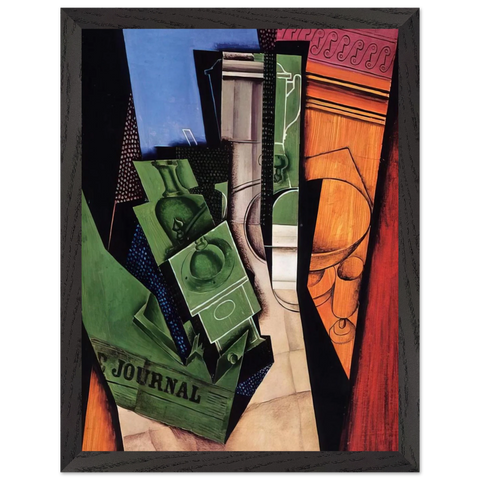 BREAKFAST 1915 by Juan Gris — Framed art print at Zephyeer