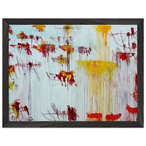 Lepanto, Part X by Cy Twombly — Framed art print at Zephyeer