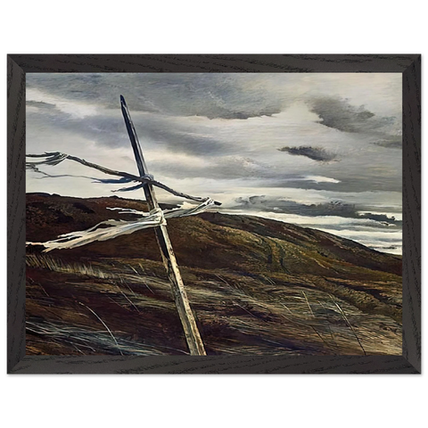 DODGES RIDGE 1947 by Andrew Wyeth — Framed art print at Zephyeer