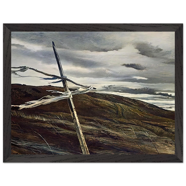 DODGES RIDGE 1947 by Andrew Wyeth — Framed art print at Zephyeer