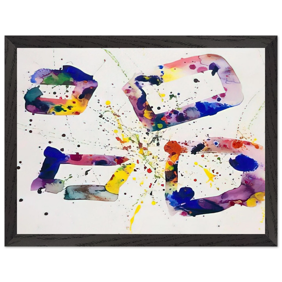Untitled  SF74-189 by Sam Francis — Framed art print at Zephyeer