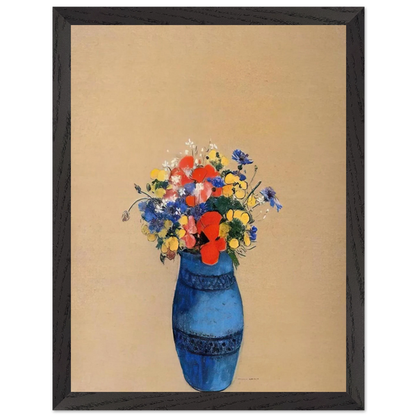 VASE OF FLOWERS 6 by Odilon Redon — Framed art print at Zephyeer