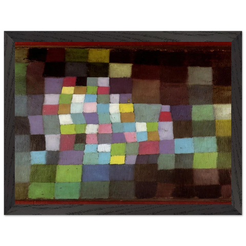 ABSTRACTION WITH REFERENCE TO A FLOWERING TREE 1925 by Paul Klee — Framed art print at Zephyeer
