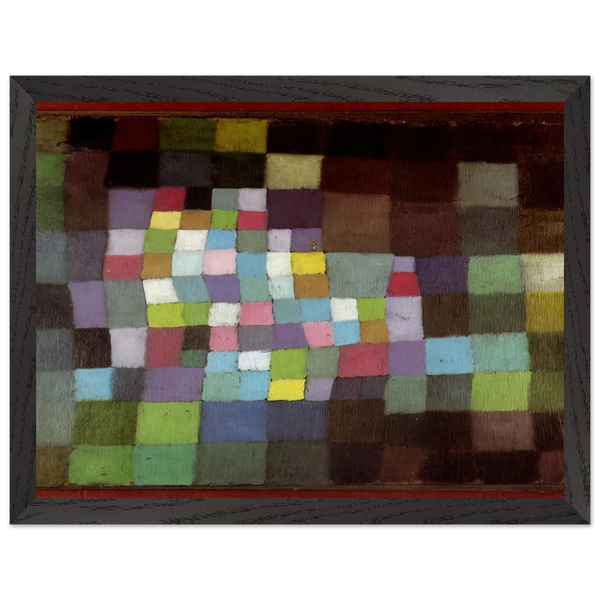 ABSTRACTION WITH REFERENCE TO A FLOWERING TREE 1925 by Paul Klee — Framed art print at Zephyeer