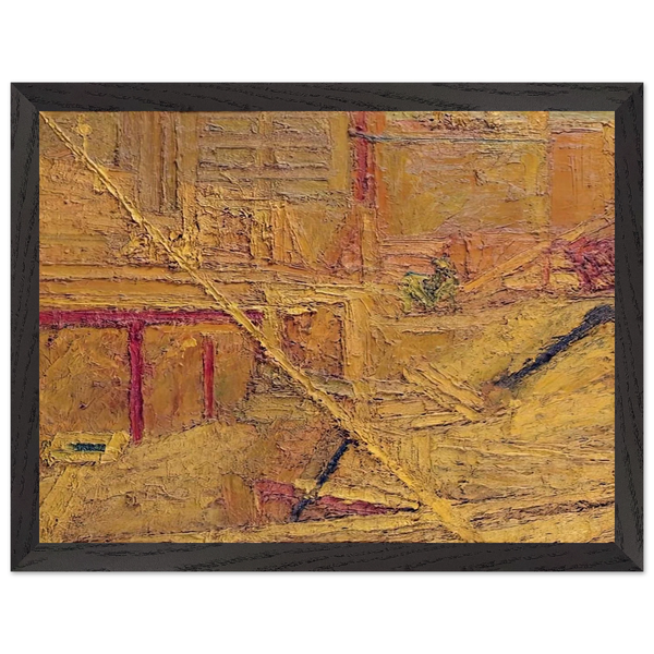 MAPLES DEMO by Frank Auerbach — Framed art print at Zephyeer