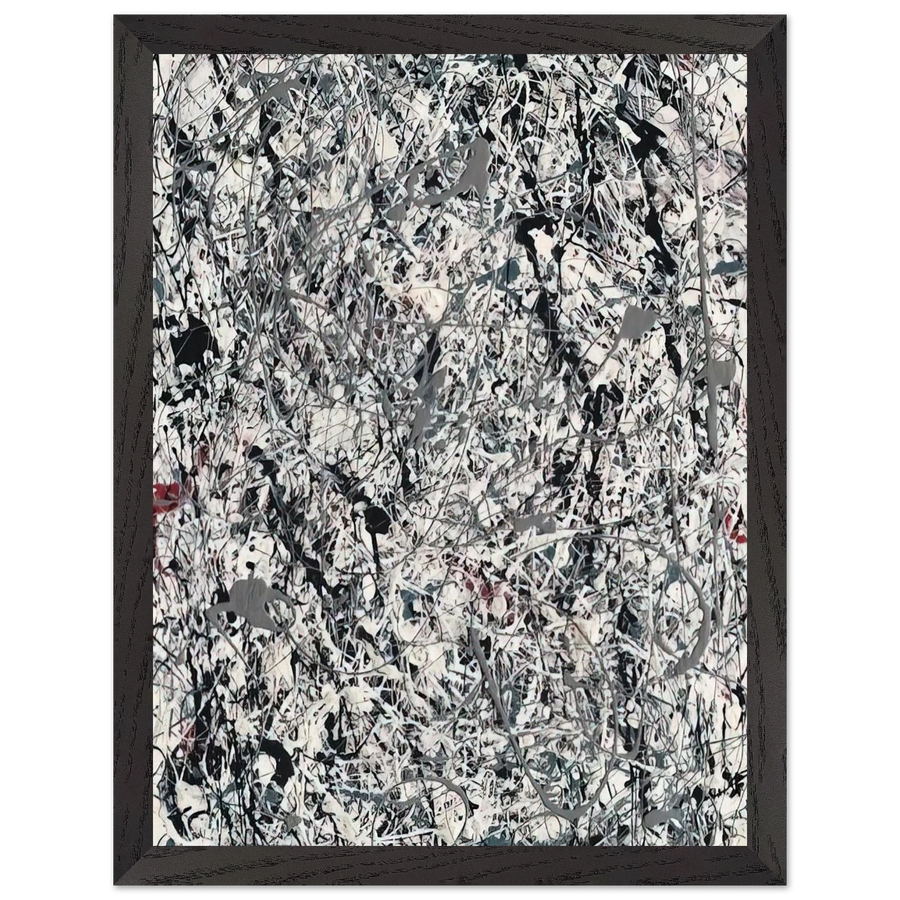 NUMBER 19 1948 by Jackson Pollock — Framed art print at Zephyeer