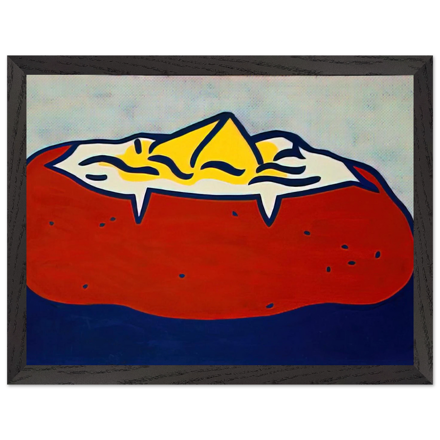 BAKED POTATO 1962 by Roy Lichtenstein — Framed art print at Zephyeer