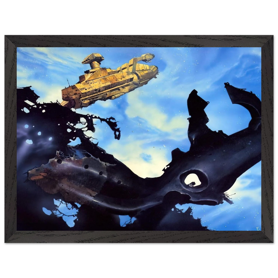 Chris Foss — Framed art print at Zephyeer