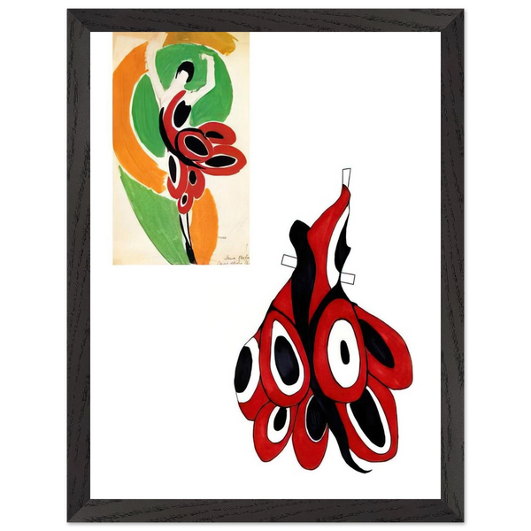 FASHION ILLUSTRATION 6 by Sonia Delaunay — Framed art print at Zephyeer