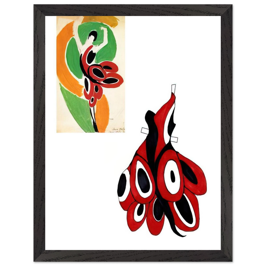 FASHION ILLUSTRATION 6 by Sonia Delaunay — Framed art print at Zephyeer
