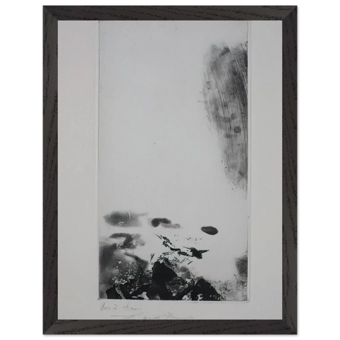 WAITING FOR A HOLIDAY 1974 by Zao Wou-Ki — Framed art print at Zephyeer