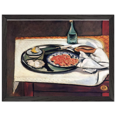 STILL LIFE WITH SHELLFISH by Henri Matisse — Framed art print at Zephyeer