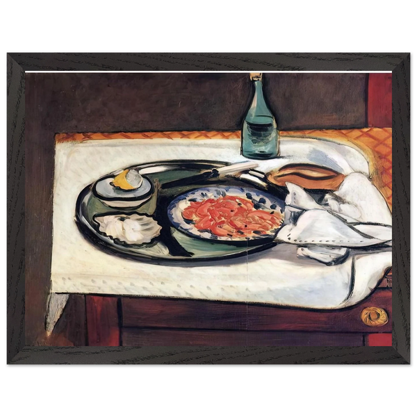 STILL LIFE WITH SHELLFISH by Henri Matisse — Framed art print at Zephyeer