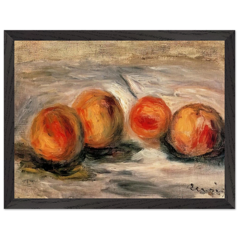 Peaches by Pierre-Auguste Renoir — Framed art print at Zephyeer