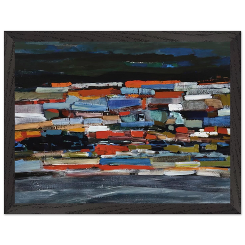 Town - 1965 by Tove Jansson — Framed art print at Zephyeer
