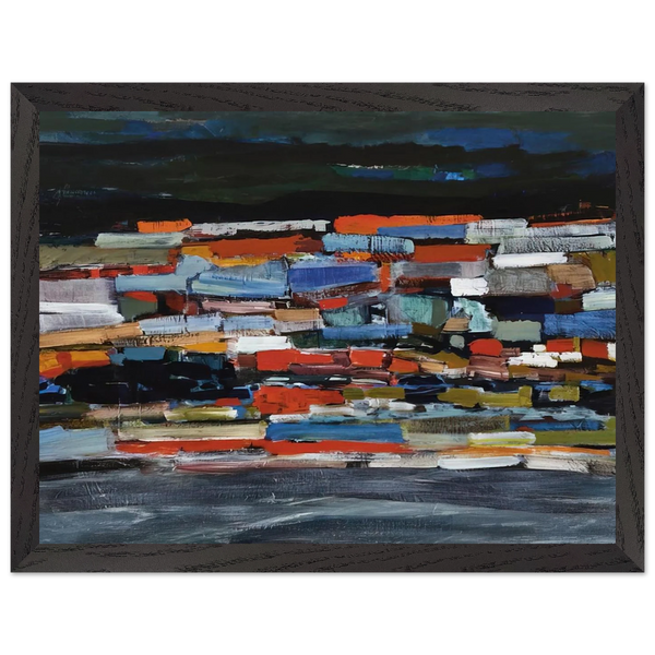 Town - 1965 by Tove Jansson — Framed art print at Zephyeer