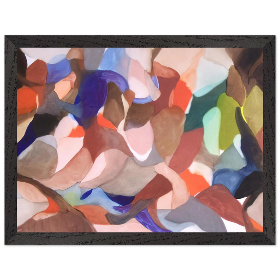 Night of the Red Wind by Alice Baber — Framed art print at Zephyeer