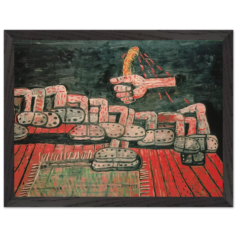 ROOM by Philip Guston — Framed art print at Zephyeer