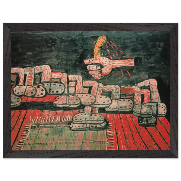 ROOM by Philip Guston — Framed art print at Zephyeer