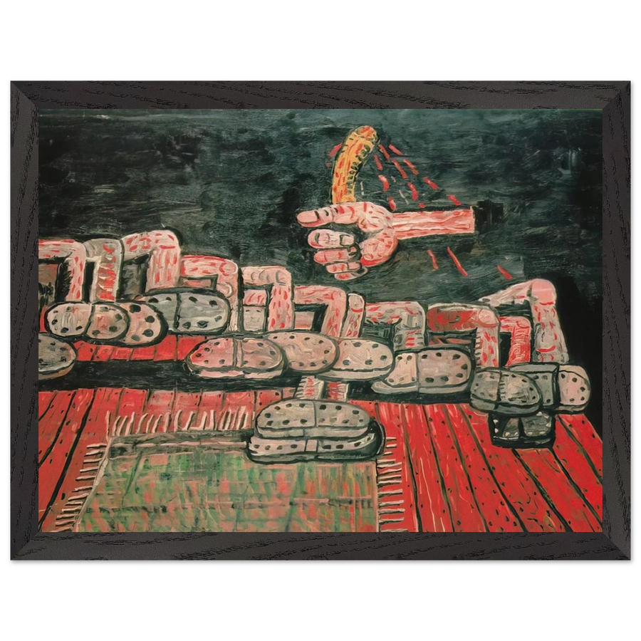 ROOM by Philip Guston — Framed art print at Zephyeer