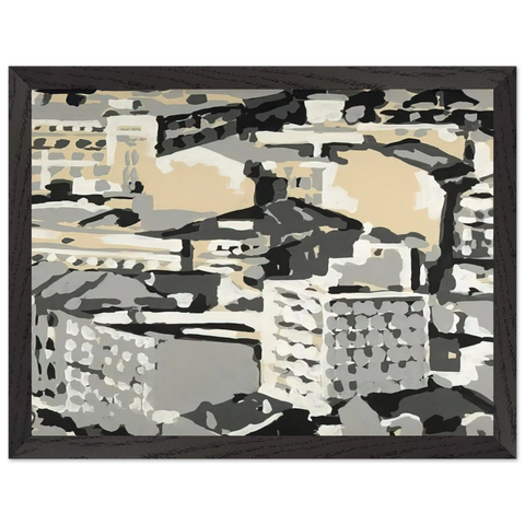 TOWNSCAPE 1969 0 by Gerhard Richter — Framed art print at Zephyeer