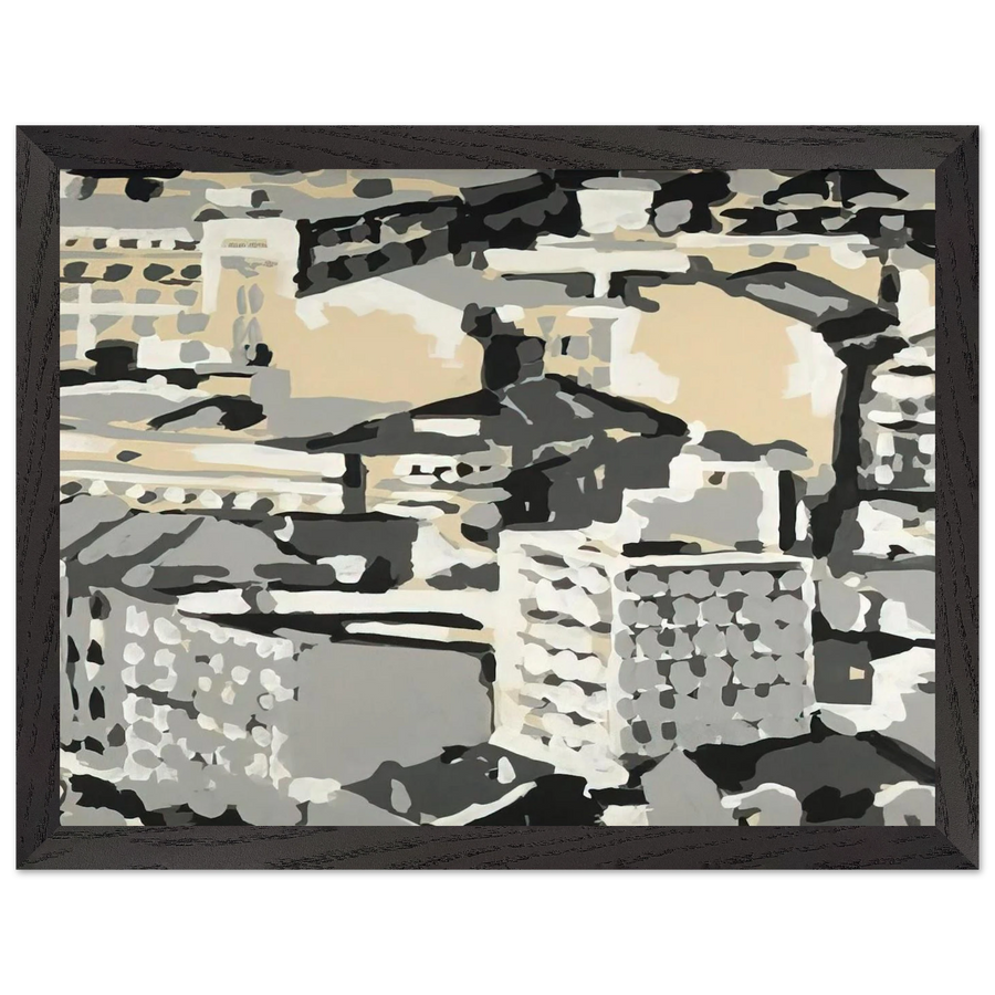 TOWNSCAPE 1969 0 by Gerhard Richter — Framed art print at Zephyeer