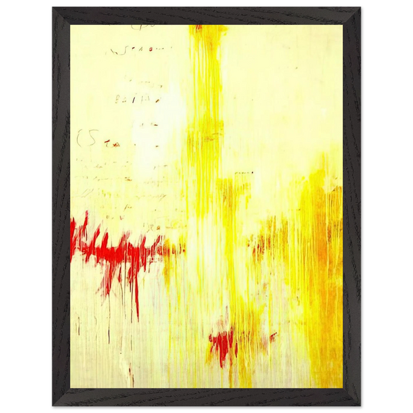 Quattro stagioni I. Estate by Cy Twombly — Framed art print at Zephyeer