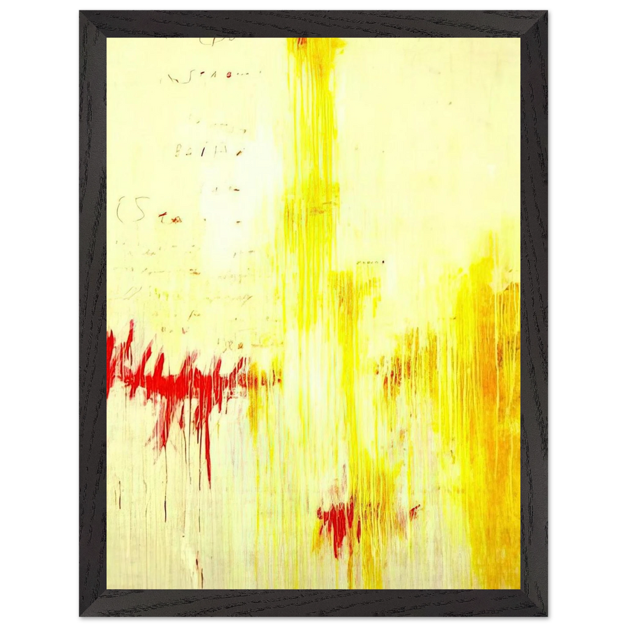 Quattro stagioni I. Estate by Cy Twombly — Framed art print at Zephyeer
